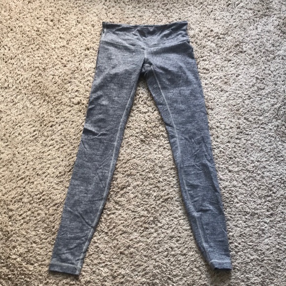 lululemon athletica Pants - Lululemon Wunder Under Tight - Grey
